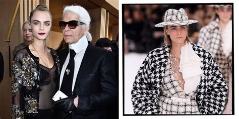 Cara Delevingne Opens Karl Largerfeld's Final Chanel Show 